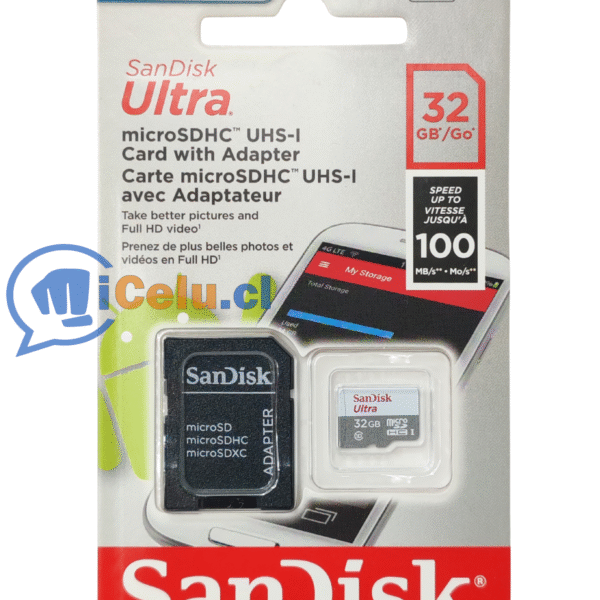 Tarjeta de memoria micro sd 32gb